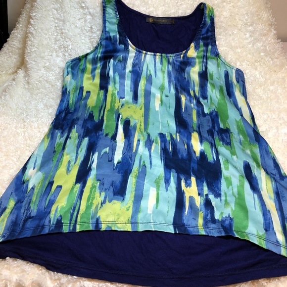 Outback Red Blousy Tank Multi Color - Picture 2 of 4